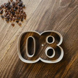 Number 80 Eighty Cookie Cutter - Biscuit Cutter - Fondant Cutter - 3 Sizes - Picture 1 of 3