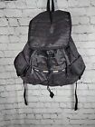 LESPORTSAC Voyager Backpack Large  Black W/ Multicolored Stripes Excl Condition 