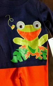 Top Infant Rana Azul y Naranja Unisex Traje Ojo de Google NUEVO Tamaño de Elección - Imagen 1 de 5