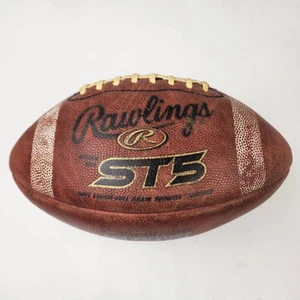 Vintage Rawlings ST5 Soft Touch Football Notre Dame College Spiel Ball NAIA - Bild 1 von 4