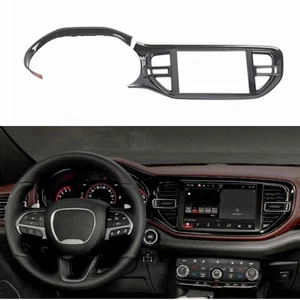 Navigationspanel der Mittelkonsole aus Kohlefaser für Dodge Durango 22+ 10,1Zoll - Picture 1 of 2
