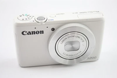 Canon Powershot S200 Digital Compact Camera Working w/ 5x IS Optical Zoom - Image 1 of 4