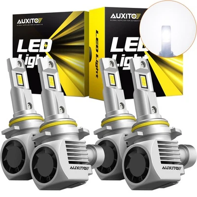 LED Headlight High Low Beam Bulb 9005 9006 White for Honda Accord Toyota Corolla - Image 1 of 4