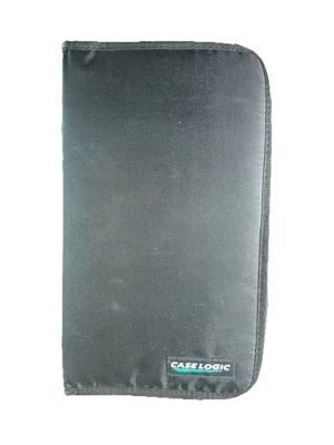 Case Logic CD/DVD/Game Black Faux Leather Storage Binder Holds 48 discs - Image 1 of 4