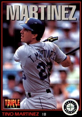 Тино Мартинес 1993 Triple Play #35 Mariners MLB ЧИТАЙТЕ БЕСПЛАТНАЯ ДОСТАВКА AutographDen - Изображение 1 из 2