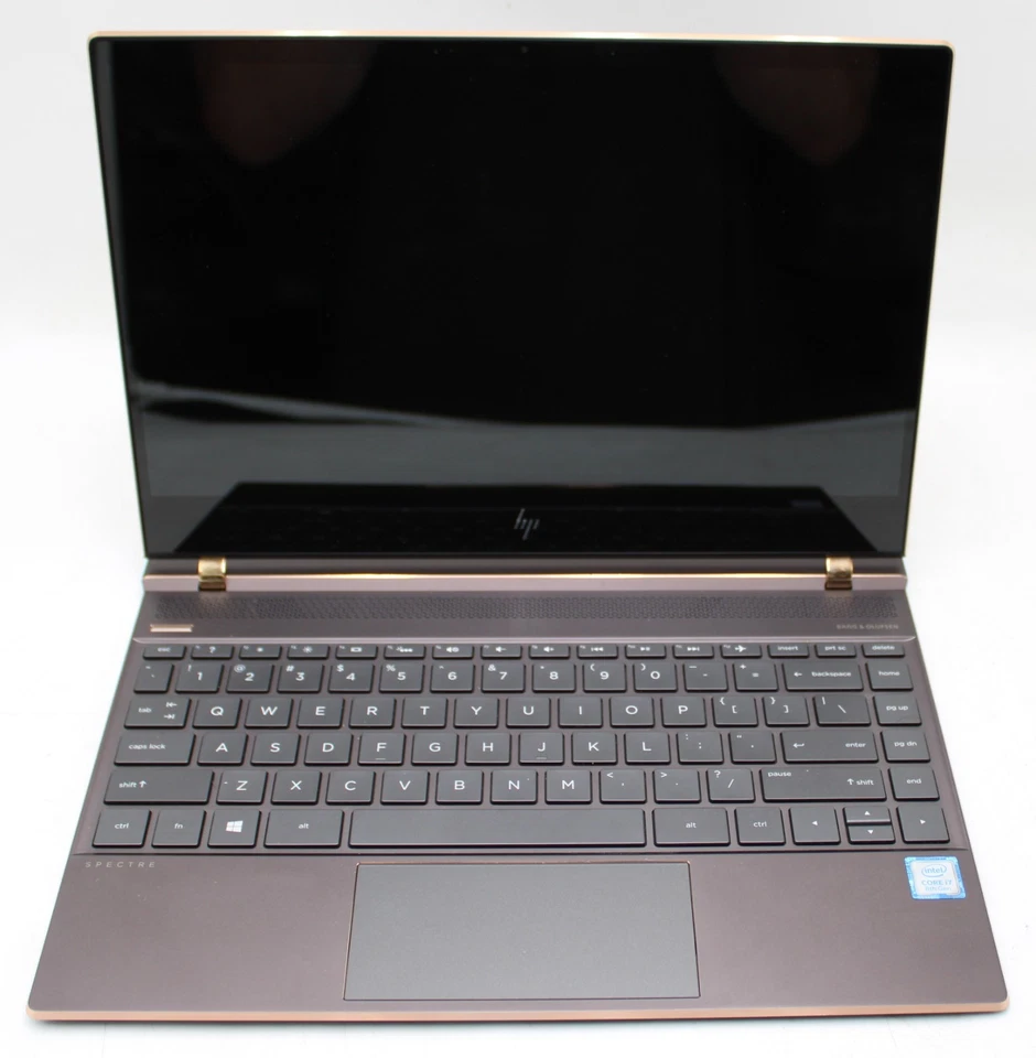 HP Spectre 13-AF0XX Laptop i7-8550U @ 1,80GHz 8GB RAM ohne SSD ohne OS Beschreibung lesen* - Bild 1 von 4