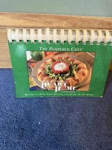 The Pampered Chef "The Kitchen Is The Heart Of The Home" Cookbook Spiral 1999. - Imagen 1 de 11