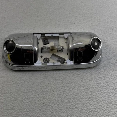 80-96 Ford Bronco F-150 F-250 F350 e mais luz cúpula cromada aérea fabricante de equipamento original sem lente - Imagem 1 de 4