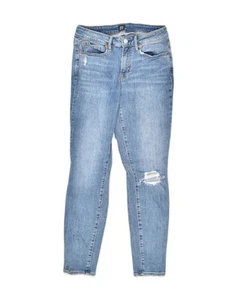 GAP Womens Distressed Slim Jeans W29 L28 Blue Cotton AD24 - Picture 1 of 5