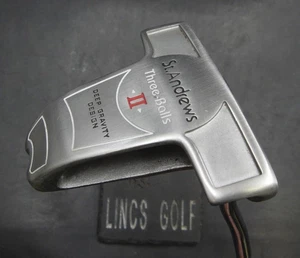 ST Andrews Three Balls II Putter Steel Shaft 82cm Length Professional Grip - Picture 1 of 8