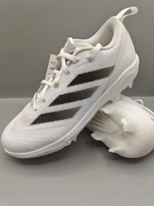 Adidas Adizero Instinct TP Women's Size 8 White Black Softball Cleats IF3363 - Picture 1 of 10
