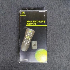 Microsoft XBOX Original Black DVD Remote Control W/ Dongle Retail Box - Bild 1 von 4