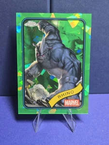 2025 Topps Chrome Marvel Rhino Green Shimmer Refractor /99 Clean Card 💎🔥 - Bild 1 von 4