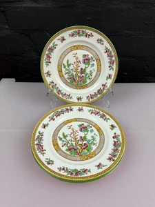 Juego de 3 platos laterales/té Foley Art China pavo real árbol indio 18 cm - Imagen 1 de 6