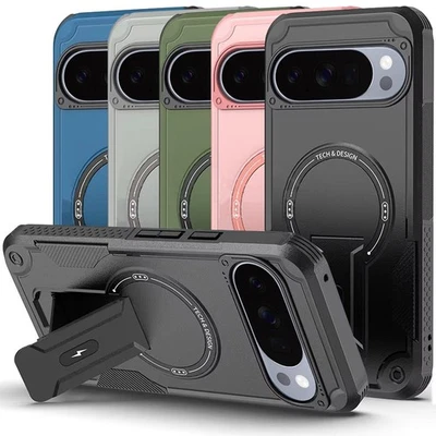 Funda resistente para Google Pixel 10/10 Pro XL soporte magnético invisible Foto 1 de 4