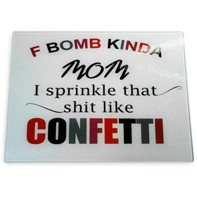 POVOKICI 12pcs Sublimation Blank Glass Cutting Board 15.4" x 11.22" Rough USA Stock