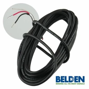 Conductor blindado Belden 2 de 10 pies 8450-010 (aislado de polipropileno negro)  - Imagen 1 de 1