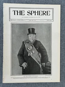 REVISTA VINTAGE THE SPHERE MR KRUGER PAARDEBERG CARRERAS DE CABALLOS 7 DE ABRIL DE 1900 - Imagen 1 de 7