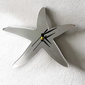 Estrella de Mar Forma Silencioso Garrapata Acrílico Relojes - Muchos Colores - Imagen 1 de 8