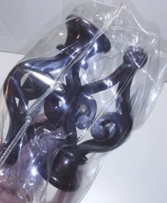 Par de remates de barra de cortina ReSolution Bird’s Nest se adapta a varilla de 1" nueva con etiquetas cama baño #1238 Foto 1 de 4