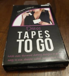 Lingerie Solutions Tapes To Go- Body/ Garment Adhesive Clear One Size NEW - Bild 1 von 5