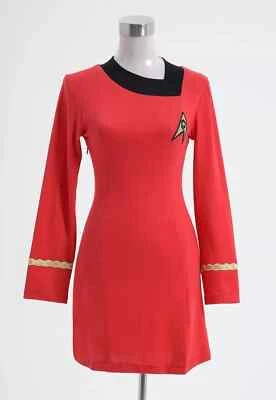 Vestido Uniforme Star Trek Mujer TOS Juegos con disfraces - Versión Más Gruesa Venta Foto 1 de 4