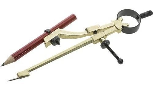 General Tools 842 9 in. Precision Pencil Compass Protractor Included - Image 1 of 1