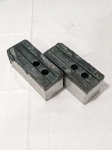 H&R Soft Lathe Chuck Jaw: Serrated 2" OAW, 5-1/4" OAL Qty 2 HR-112-2.5-A - Picture 1 of 4