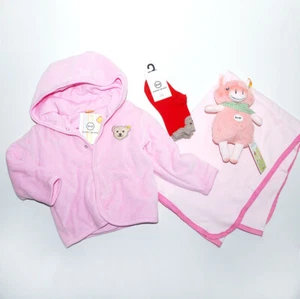 ++ STEIFF Baby Kleidung Mode Zubehör Set ++ Jacke Socken Kuscheltier + - Bild 1 von 6