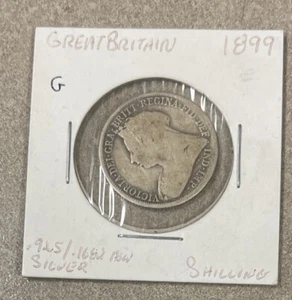 Great Britain 1899 British One Shilling- Good - Picture 1 of 2