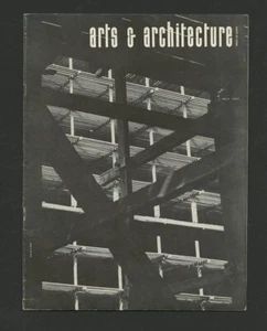 1954 Roberto Burle Marx ARTS + ARCHITECTURE Case Study House Progrm Lloyd Ruocco - Picture 1 of 9