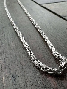 sterling silver viking necklace Norway Norwegian Vintage Estate - Picture 1 of 6