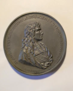 Médaille en Zinc France Jean-Baptiste Colbert /RUBmé2 - Picture 1 of 2