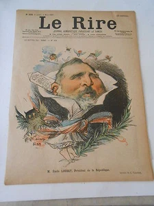 Caricature 1899 de Léandre M. Emile Loubet - Picture 1 of 1