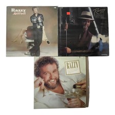 Lot of 3 Razzy Bailey Project Vinyl, LP   Makin' Friends Arrival Feelin' Right