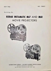 Kodak Instamatic M67 & M68 Projektor - Werk Serviceanleitung - Bild 1 von 1