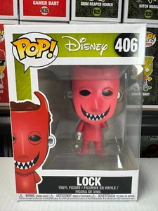 Funko Pop! Disney: The Nightmare Before Christmas – Lock #406 (Vaulted) Rare - Picture 1 of 6
