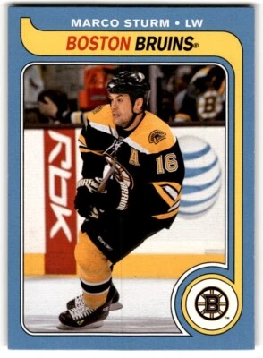 2008-09 O-Pee-Chee '79-80 Retro Marco Sturm #201 Boston Bruins - Image 1 of 2