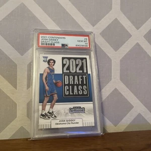 2021 Contenders Josh Giddey Draft Class PSA 10 POP 12 Rookie RC OKC Thunder - Bild 1 von 2