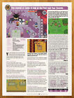 2002 Zelda A Link to the Past/Four Swords PAGE DE RÉVISION annonce imprimée/affiche art promotionnel