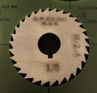 Circular 1-3/4 x 1/8 x 1/2 30T HSS Slitting Slotting Saw