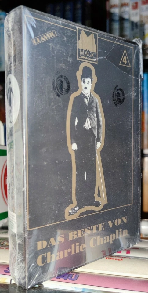 VHS Best Of Charlie Chaplin 4 Neu + OVP verschweißt SEALED NEW RARE Kintop  - Bild 1 von 2