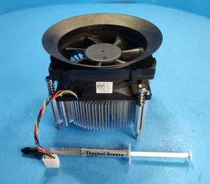 Dell Inspiron 620s Slim Tower Desktop CPU Heatsink 4-Pin Fan Assembly VV66Y - Picture 1 of 2