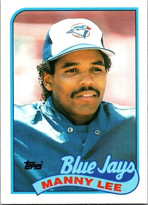 1989 Topps - #371 Manuel Lee - Image 1 of 2