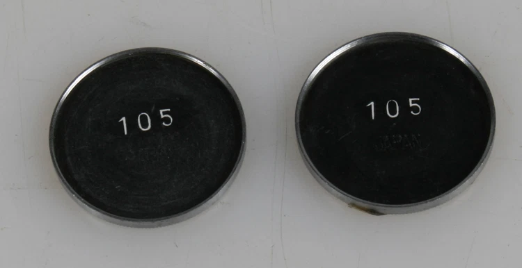 28MM METAL LENS CAP SET OF 2 - Image 1 of 1