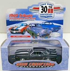 Road Champs 1969 CAMARO Z/28 Adult Collectable BLACK with Case 1/43 New 1999 - Picture 1 of 3