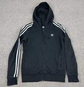 Adidas Trainingsjacke Damen Größe 34 schwarz #289 - Bild 1 von 9