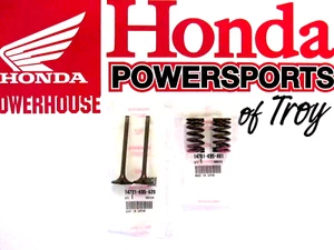 NEW GENUINE HONDA OEM  EXHAUST VALVES & SPRINGS 2018-26 CRF250R/RX - Bild 1 von 3
