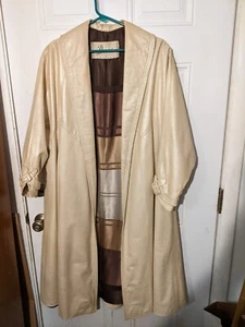 Nachlassverkauf Leathercraft Coltskin Pearl Ledermantel Gr. 14-18 Slim Look Bild - Bild 1 von 12