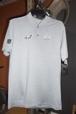 Nike Philadelphia Eagles Super Bowl 52 LII Media Night Player Polo FOLES Sz Sm